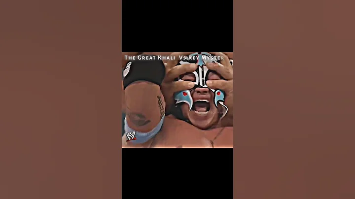 The Great Khali Smashes Rey Myestrio's Head 💀 #edit