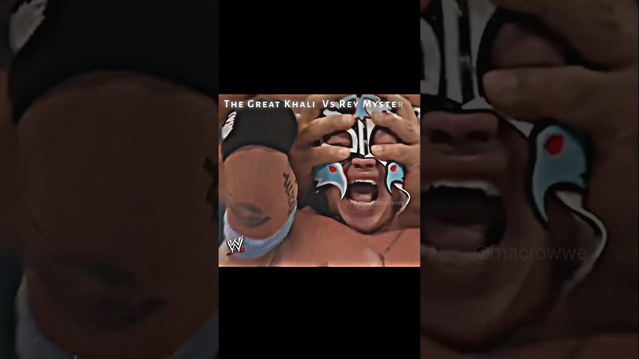 Watch The Great Khali Smashes Rey Myestrio's Head 💀 #edit on YouTube Watch The Great Khali Smashes Rey Myestrio's Head 💀 #edit on YouTube