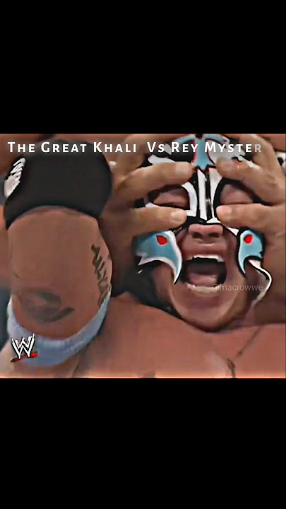 The Great Khali Smashes Rey Myestrio's Head 💀 #edit