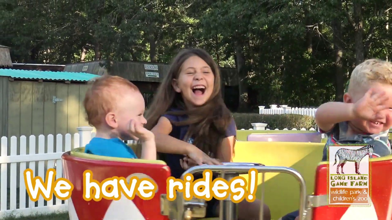 Long Island Game Farm's Rides - YouTube