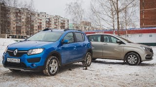 SANDERO STEPWAY Шатал Твой X-RAY / Тест-Драйв и Обзор