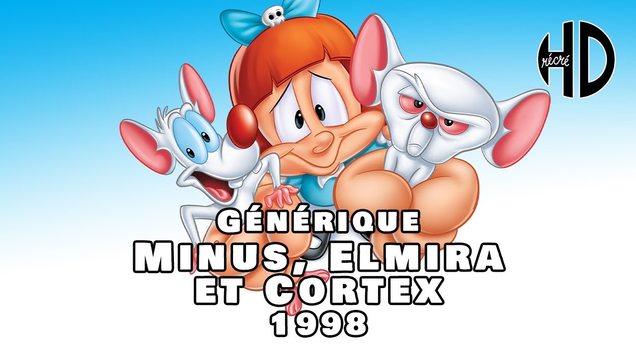 Générique de Minus, Elmira et Cortex (Pinky, Elmyra & the Brain) - VO - 1998 - HD