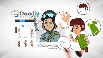 Doodly Rainbow Add-on: Add color to all of the Doodly characters, props, and scenes