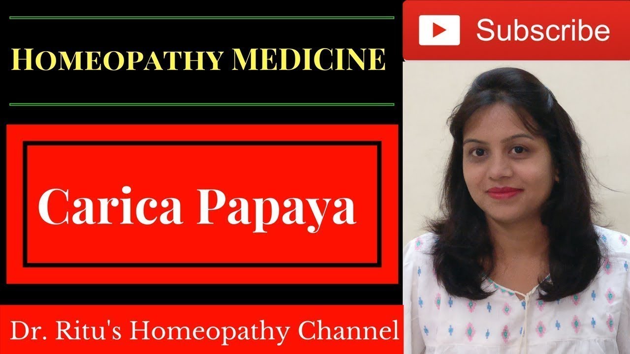Carica Papaya Q Homeopathy Uses In Hindi Carica papaya ! Benefits and uses of carica papaya homeopathy medicine