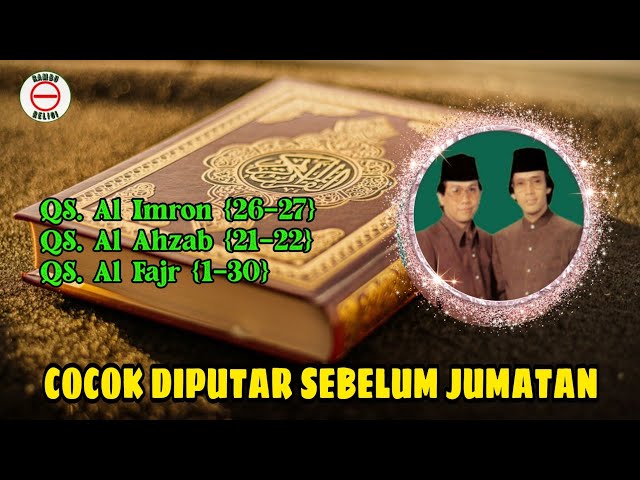 Qiroah/Tilawah Cocok Sebelum Adzan Jum'atan Audio Jernih - Qori H Muammar ZA & H Chumaidi H class=