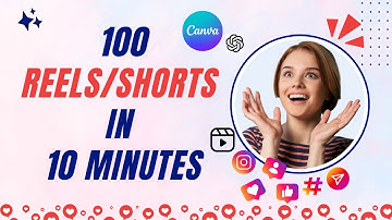 Canva Bulk Create Shorts in Mobile  |  Create 100 Reels in 10 Minutes