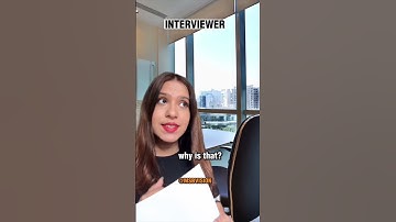 Why quit your job so soon? #msbvision #interviewtips #interviewquestions