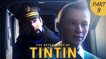 The Adventures of Tintin: The Secret of the Unicorn Walkthrough Gameplay Part 9 (FLY IN THE AIR)