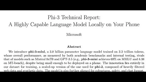Tiny But Mighty: Microsoft Introduces the Phi-3 Small Language Models (SLMs)