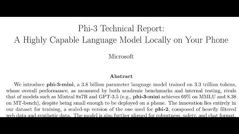 Tiny But Mighty: Microsoft Introduces the Phi-3 Small Language Models (SLMs)