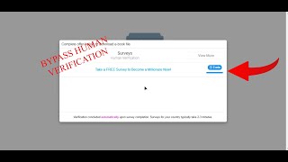 How to do Human Verification without doing any offer! screenshot 3
