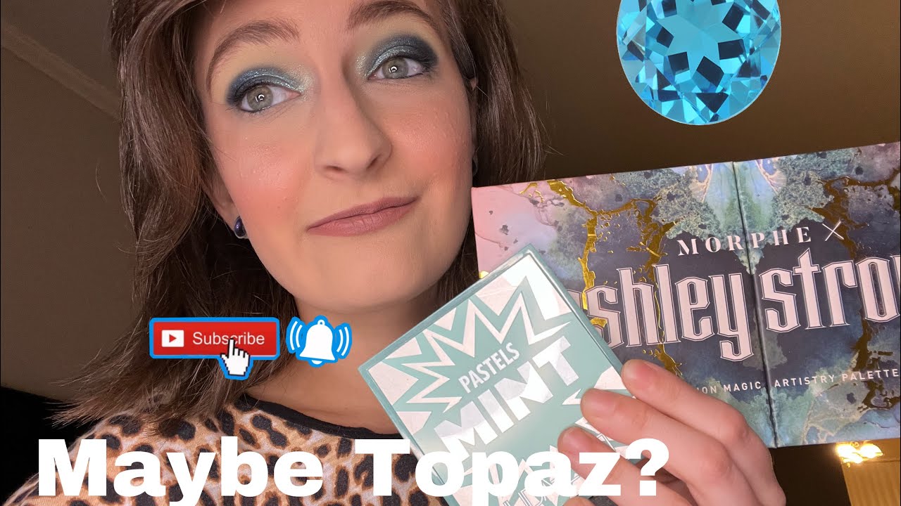 Maybe topaz eye look , Morphe / Huda beauty