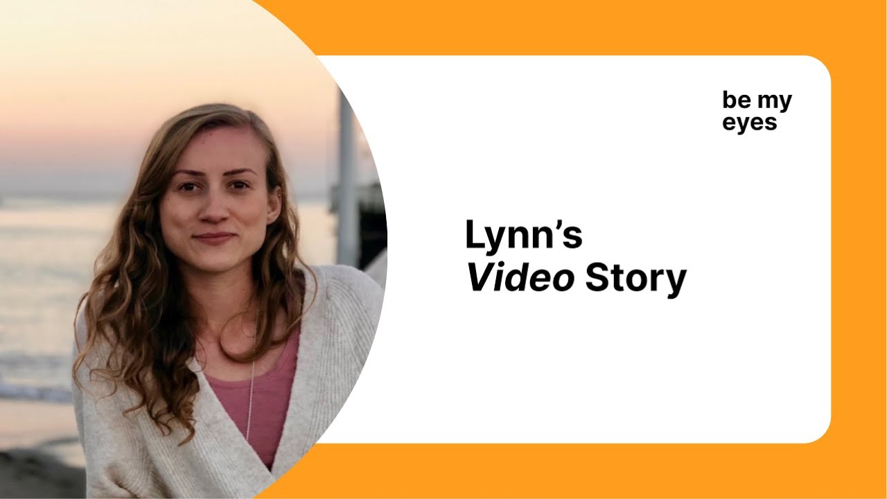 How Lynn helps blind individuals in her mother tongue, German, from the UK