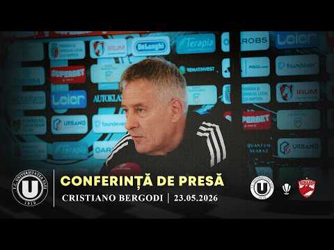 🎙 CONFERINȚĂ DE PRESĂ | Cristiano Bergodi: „Le mulțumim fanilor pentru atașament”