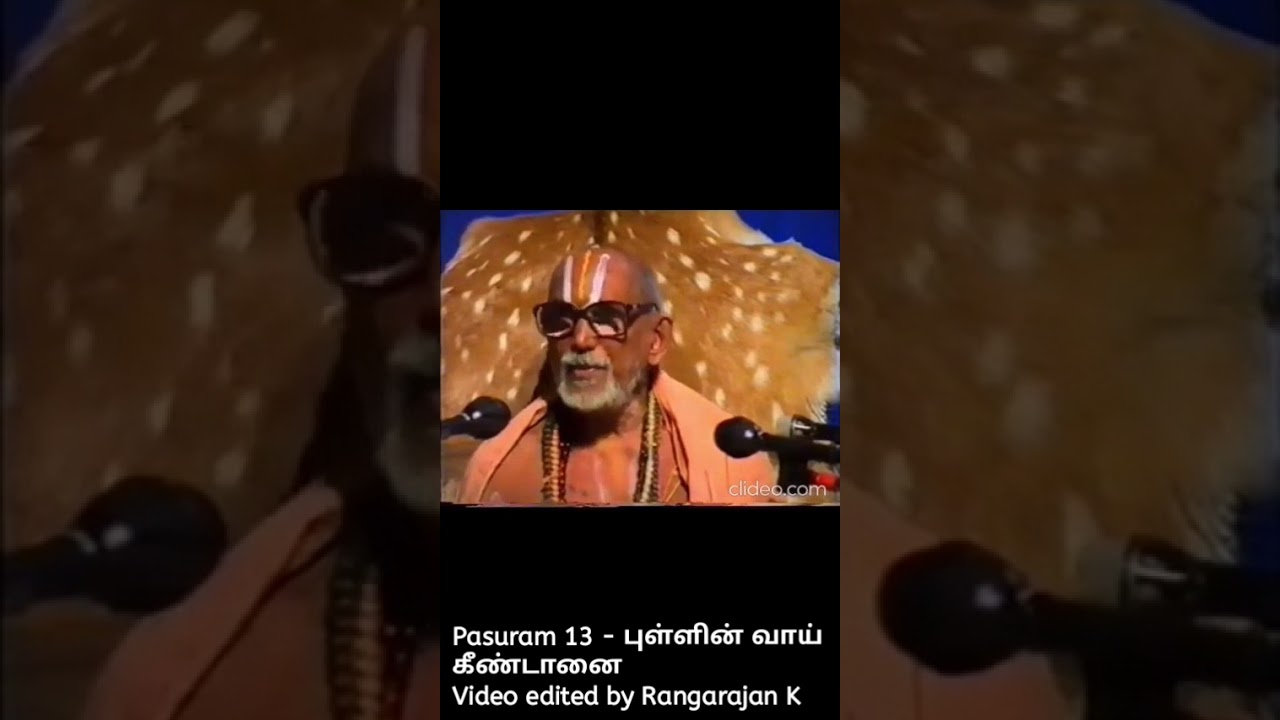 Pasuram 13 புள்ளின் வாய் கீண்டானை 