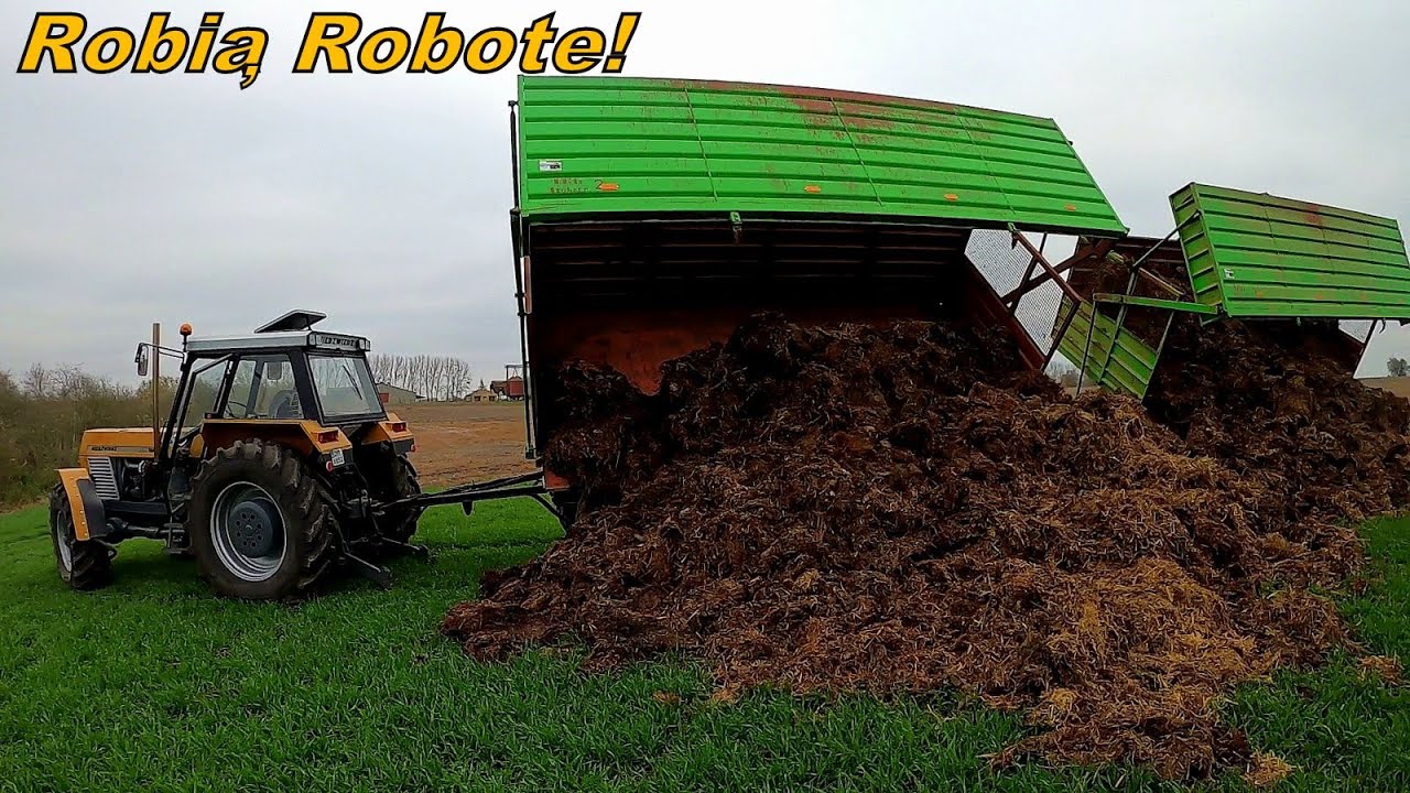 Wożenie Obornika! Dużo Wchodzi Na Zestaw - Resory W Drugą Stronę