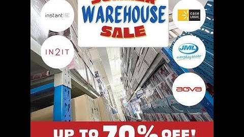 Thank you for joining our Summer Warehouse Sale | JML Philippines