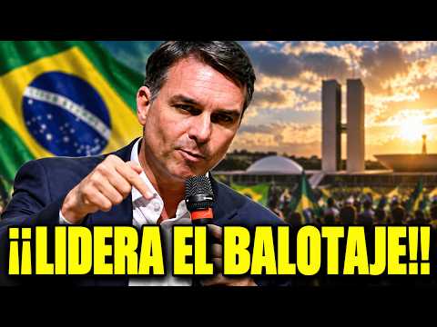 🚨 BRAZIL ENTERS THE FINAL STRETCH! Flávio Bolsonaro leads first poll against Lula