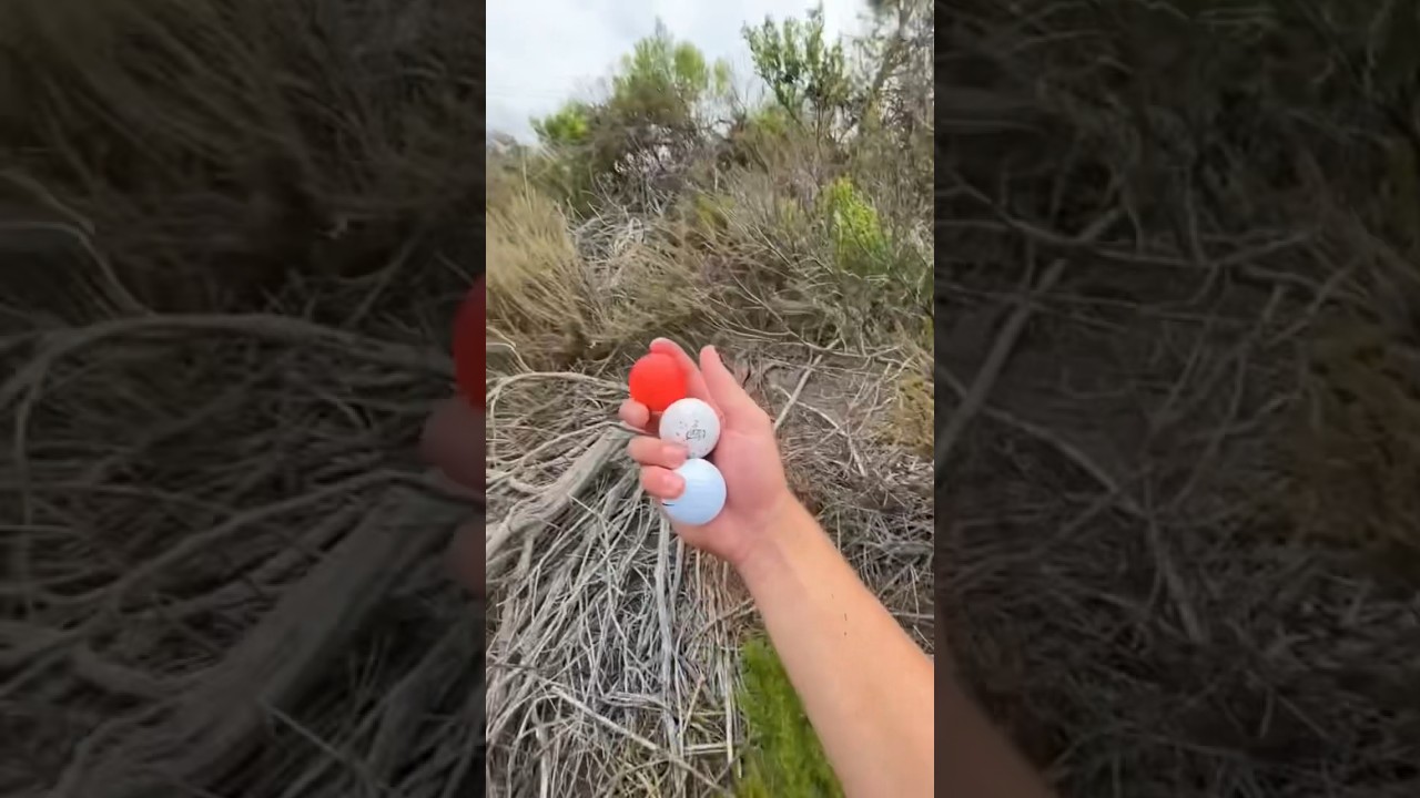 Why am I picking up golf balls?