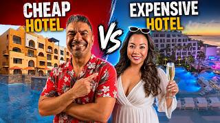 We Booked the Cheapest vs Most Expensive Hotel in Cabo
