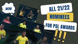 All 2021/22 PSL Awards nominees in full