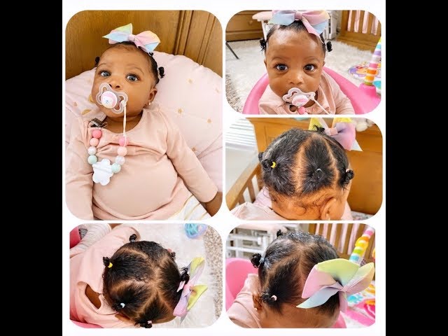 Black baby girl hairstyle | Black baby girl hairstyles, Baby girl hairstyles,  Baby girl hair