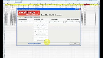 Excel2Sage: How to import \ update Customer records in Sage 50 from Excel