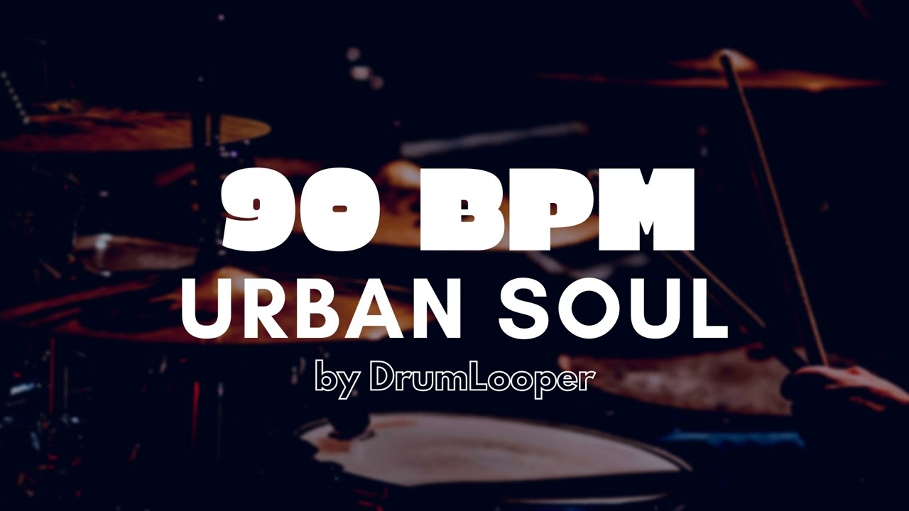 90 BPM Urban Soul Drum Loop | Practice Tool + Free Download