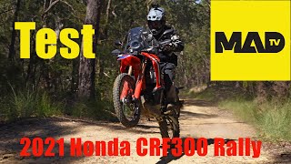 Test 2021 Honda CRF300 Rally  a thorough review