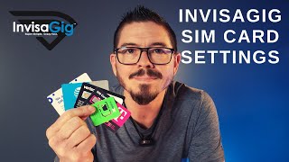 Getting Started with the InvisaGig 5G Modem  SIM Card Settings