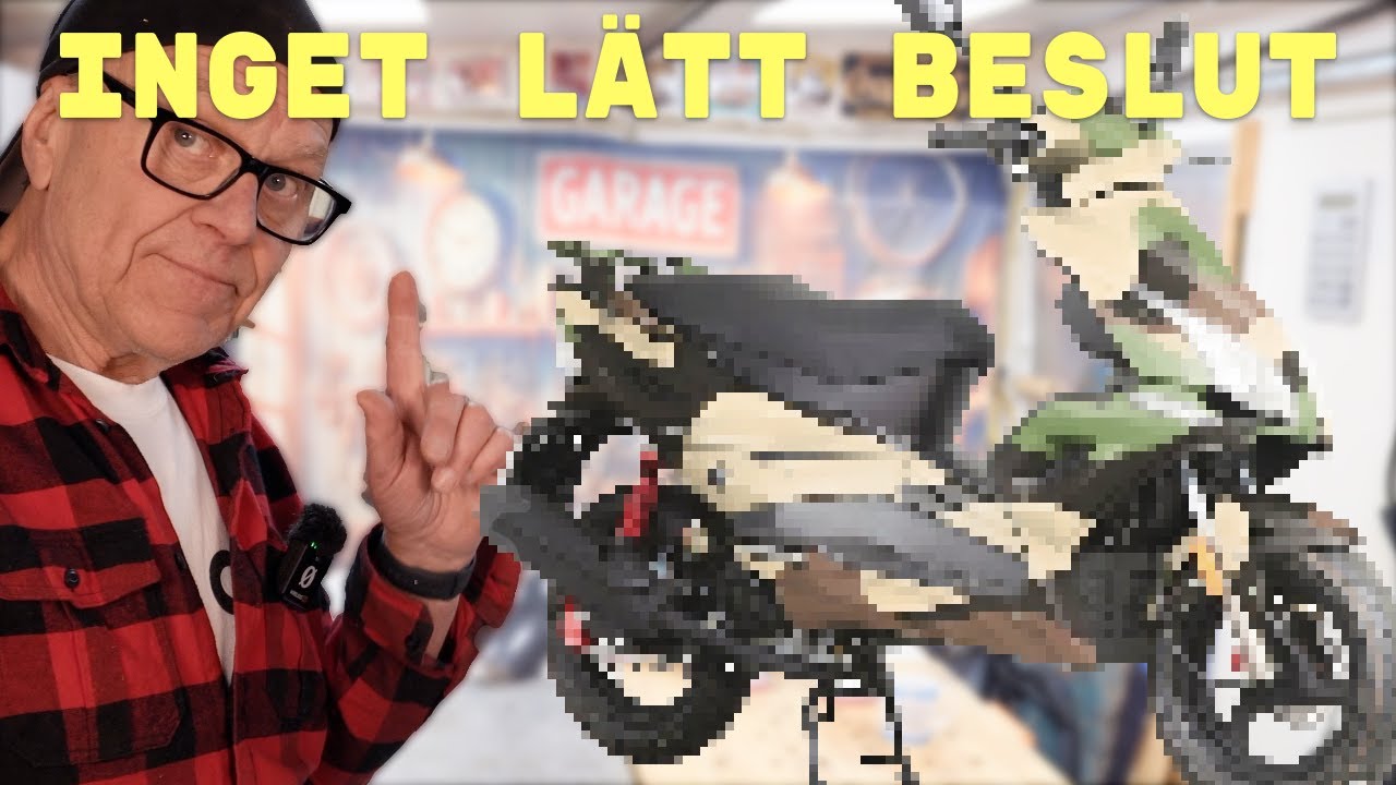 Nu har jag bestämt mig! Så här blir Scootern (tror jag) 🫣