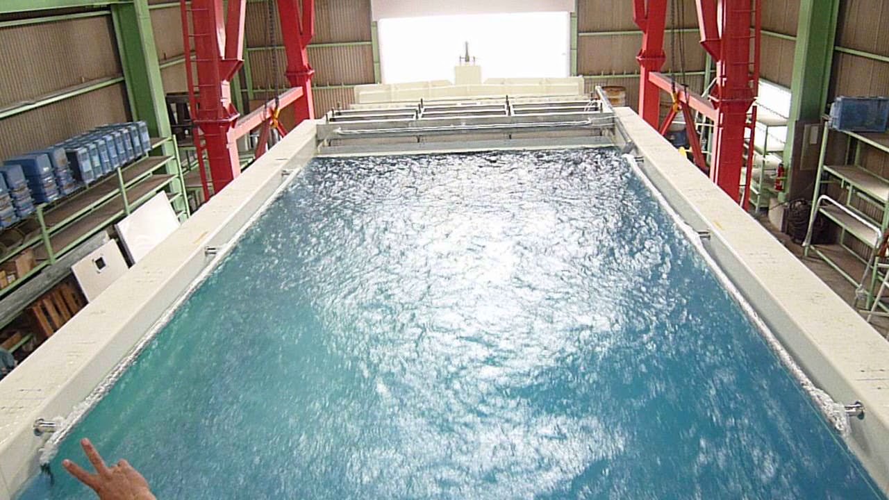 水泳トレーニング用流水プール 高性能 アスリートタイプ Youtube