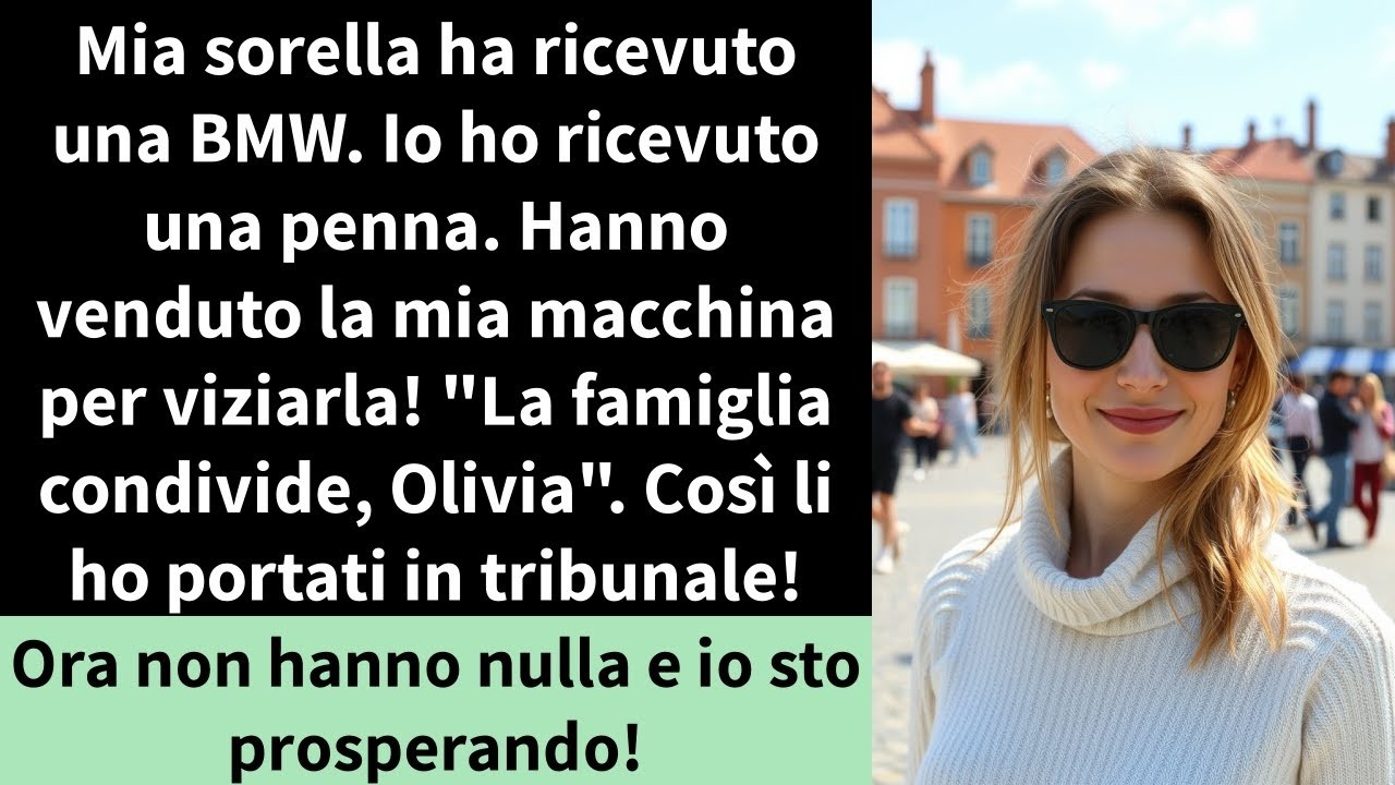 Mia sorella minore non ha mai lavorato un giorno in vita sua. Io ho sgobbato fino alle due di notte, saltato pasti e rinunciato a tutto per costruirmi una vita. Quando sono tornata da cinque mesi...
