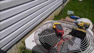 Burnt contactor and wrong capacitor