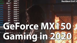 Gaming on Nvidia GeForce MX150 (i5-8250U) in 2020 in 10 Games. Part 1