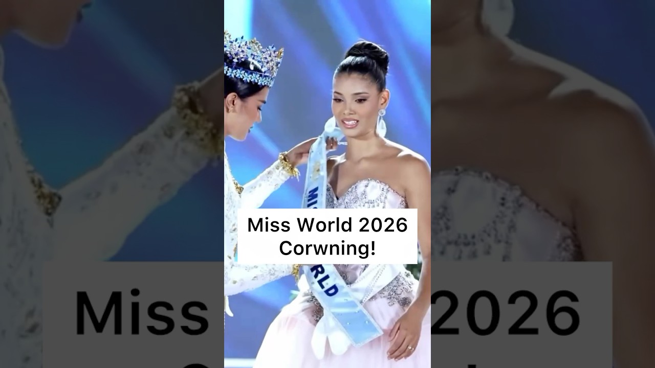 Shocking! Miss World 2026 Crowning moment!