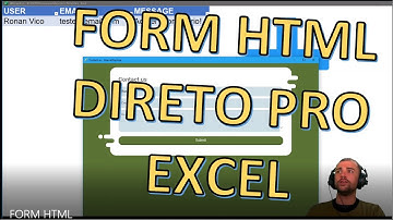 VBA+HTML+JAVASCRIPT FORMULÁRIO WEB QUE INSERE DADOS NA PLANILHA 😮😮 (500 LIKES = AULA GRATUITA)
