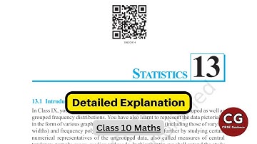 Statistics (Chapter 13) Class 10 NCERT Detailed Explanation