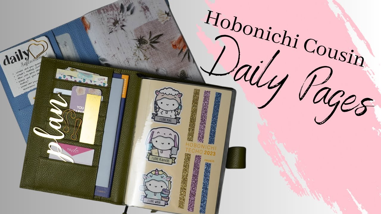 Hobonichi Cousin Essential Accessories to Set Up Your Planner 