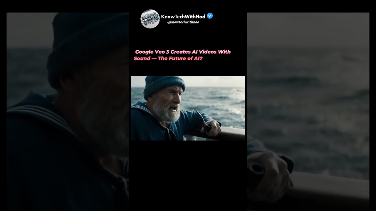 Google Veo 3 Creates AI Videos With Sound 