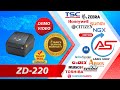 Zd220 printer demo  contact atharva solutions for infinite barcoding solution