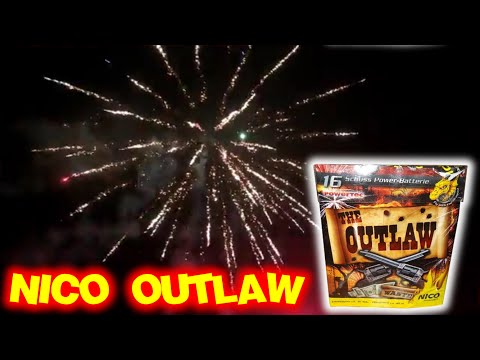 NICO THE OUTLAW | 16 Schuss Batterie | 7€ vom Norma