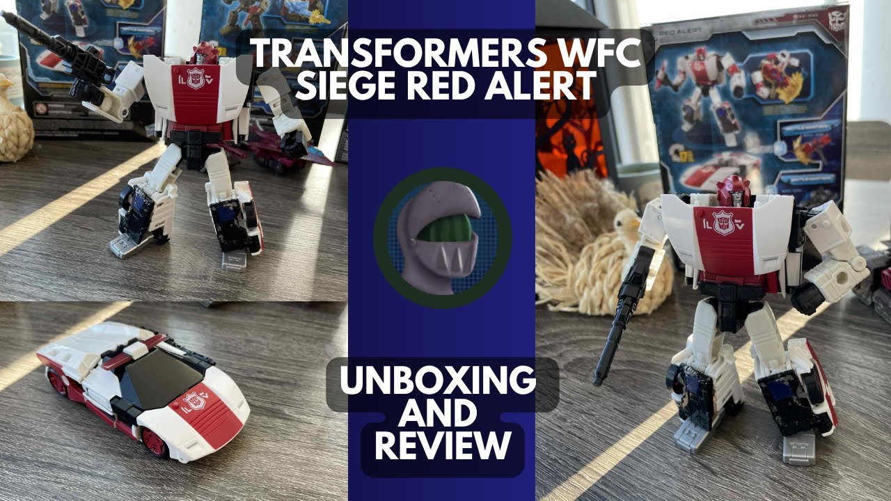 The OG paramedic! (Just kidding that's Ratchet) || Unboxing WFC Siege Red Alert