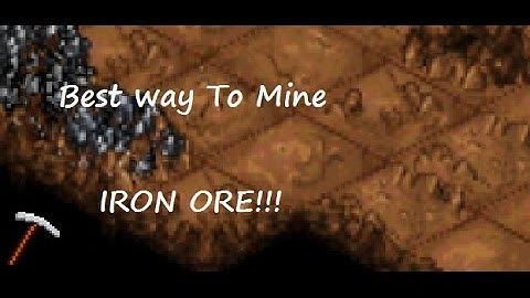 RPG MO - Easiest fastest way to mine IRON ORE!!