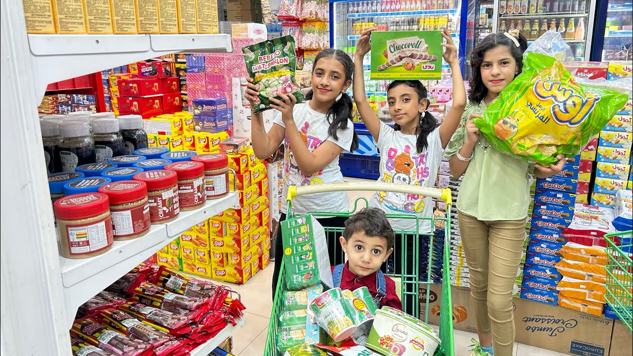 مشترياتنا بلون الاخضر في خمس دقايق .