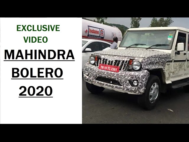 2020 Mahindra Bolero Bs6 Caught Testing With Emission Test