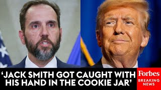 Breaking News Donald Trump Reacts To Report On Special Counsel Jack Smith