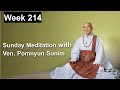 Recorded sunday meditation with ven pomnyun sunim  week 214 5122024