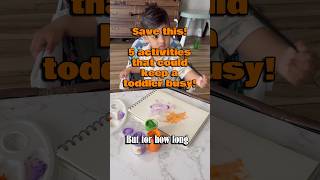 #sensoryplay #toddleractivities #babyplayideas #toddlerplayideas #playathome