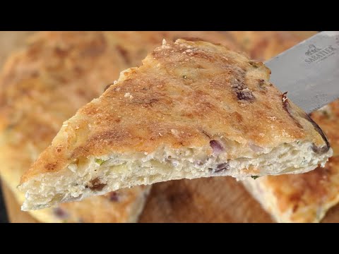 tarte-À-l'oignon-sans-pÂte-en-5-min-/-recette-facile
